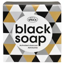 Savon noir naturel charbon de bambou - 100g - Speick