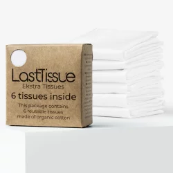Nachfüllung 6 Bio-Baumwolltaschentücher - LastObject