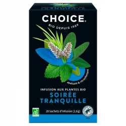 BIO-Kräutertee Ruhiger Abend - 20 Beutel - Choice
