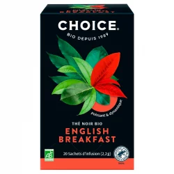 Thé noir English Breakfast BIO - 20 sachets - Choice
