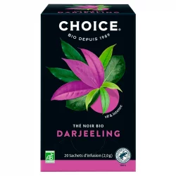 Thé noir Darjeeling BIO - 20 sachets - Choice