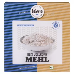 Vollkorn BIO-Reis Mehl - 1kg - Werz