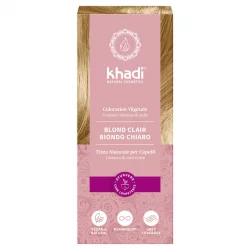 BIO-Pflanzenhaarfarbe Hellblond - 100g - Khadi