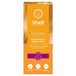 BIO-Pflanzenhaarfarbe Sonnenblond - 100g - Khadi