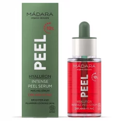 Sérum effet peeling naturel AHA & acide hyaluronique - 30ml - Mádara