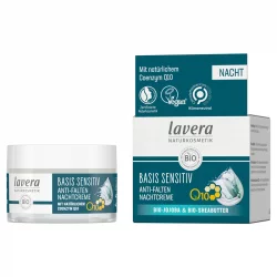 Anti-Falten BIO-Nachtcreme Q10, Jojoba & Sheabutter - 50ml - Lavera