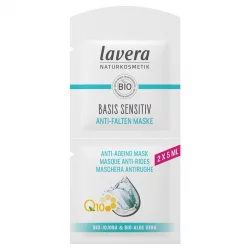 Anti-Falten BIO-Maske Q10, Jojoba & Aloe Vera - 2x5ml - Lavera