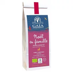 Noël en famille rooibos pruneau & mirabelle BIO - 100g - Les Jardins de Gaïa