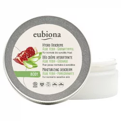 Déodorant crème hydratante BIO aloe vera & grenade Eubiona 50ml