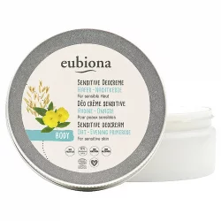 Déodorant crème sensitive sans parfum BIO avoine & onagre Eubiona 50ml