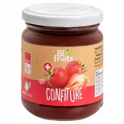 Confiture de fraises suisses BIO - 250g - BioFruits