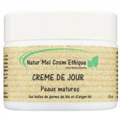Tagescreme für reife Haut Weizenkeim & Argan - 50ml - Natur'Mel
