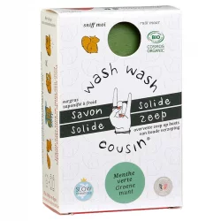 Savon BIO menthe verte - 100g - Wash Wash Cousin