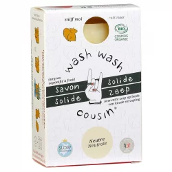 Neutrale BIO-Seife - 100g - Wash Wash Cousin