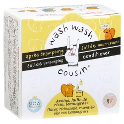 Après-shampooing solide nourrissant BIO avoine - 45g - Wash Wash Cousin