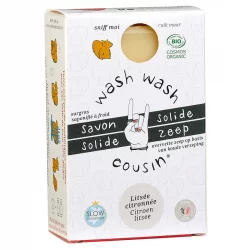 Savon BIO litsée citronnée - 100g - Wash Wash Cousin