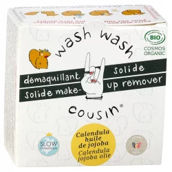 Démaquillant solide BIO jojoba - 38g - Wash Wash Cousin