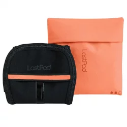 Serviette hygiénique lavable orange M pour règles moyennes - LastObject