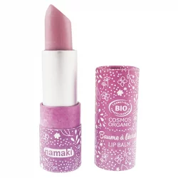 Getönter BIO-Lippenbalsam zartrosa Himbeere - Namaki