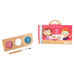 Kit de maquillage BIO 3 couleurs Princesse & Licorne - Namaki