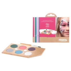 Kit de maquillage BIO 6 couleurs Mondes enchantés - Namaki