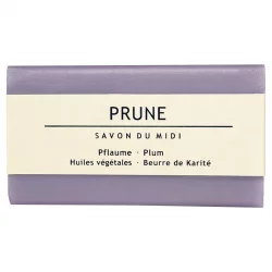 Savon au beurre de karité & prune - 100g - Savon du Midi