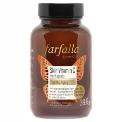 BIO-Nahrungsergänzungsmittel Skin Vitamin C - 80 Kapseln - Farfalla