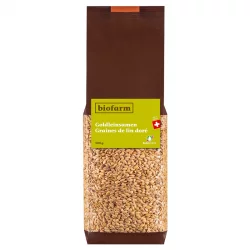 Graines de lin doré suisse BIO - 500g - Biofarm