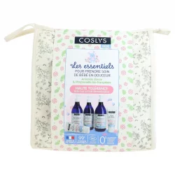 Trousse soins essentiels bébé BIO pimprenelle - Coslys