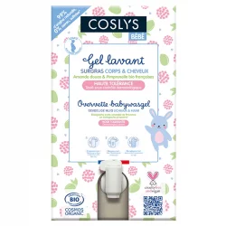 Gel lavant surgras bébé BIO pimprenelle - 10kg - Coslys