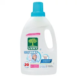 Ökologisches Flüssigwaschmittel Baby - 20 Waschgänge - 1,2l - L'Arbre Vert