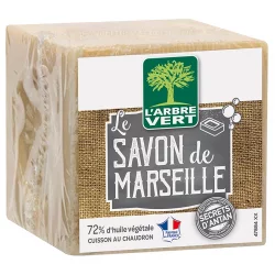 Savon de Marseille écologique - 300g - L'Arbre Vert