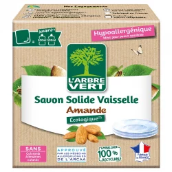 Ökologisches Feste Spülseife Mandel - 125g - L'Arbre Vert