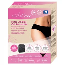 Culotte pour fuites urinaires Taille basse L - Silvercare