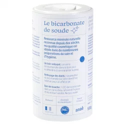 Bicarbonate de soude cosmétique - 500g - Anaé