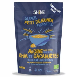 BIO-Frühstücksflocken Hafer Chia & Erdnuss - 300g - Shine