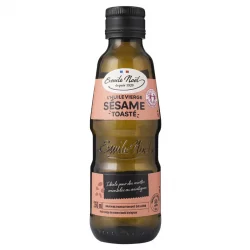 Huile vierge de sésame toasté BIO - 500ml - Emile Noël