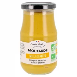 Moutarde au miel et aux épices BIO - 200g - Emile Noël