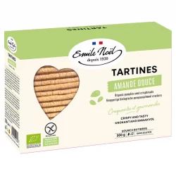 Tartines craquantes aux amandes BIO - 200g - Emile Noël