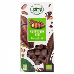 BIO-Haselnussgenuss & Milchschokolade - 150g - Optimys