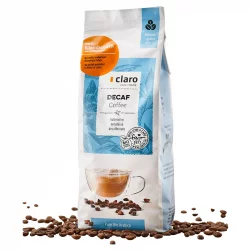 Café BIO en grains décaféiné Décaffeinato - 500g - Claro