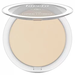 BIO-Kompaktpuder Satin N°02 Medium - 9,5g - Lavera