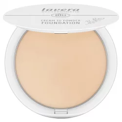 Fond de teint crème fini poudré BIO N°01 Light - 10,5g - Lavera