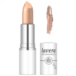 Rouge à lèvres crème brillant BIO N°04 Peachy Nude - 4,5g - Lavera