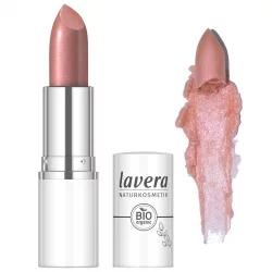 Rouge à lèvres nacré Candy Quartz BIO N°01 Rosewater - 4,5g - Lavera