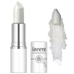 BIO-Lippenstift perlmutt Candy Quartz N°02 White Aura - 4,5g - Lavera