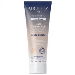 Masque éclat argile blanche & eau thermale - 100g - Argiletz