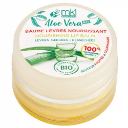 Baume à lèvres nourrissant BIO aloe vera - 10ml - MKL Green Nature