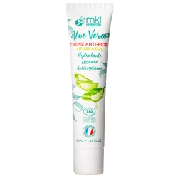 Crème anti-rides BIO aloe vera - 40ml - MKL Green Nature