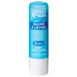 Baume à lèvres BIO neutre - 4g - MKL Green Nature